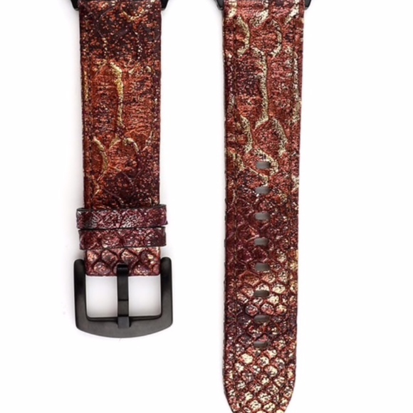 Snake Skin Smart Watch Bands - Picture 3 of 5